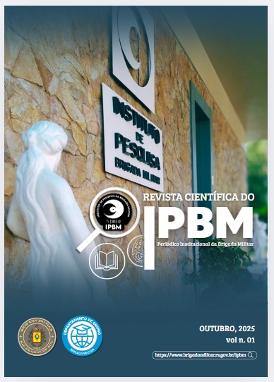 					Visualizar v. 1 n. 1 (2025): Lançamento da Revista Científica do IPBM: Periódico Institucional da Brigada Militar
				